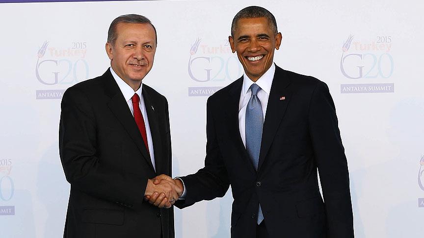 Erdoğan ile Obama bugün bir araya gelecek