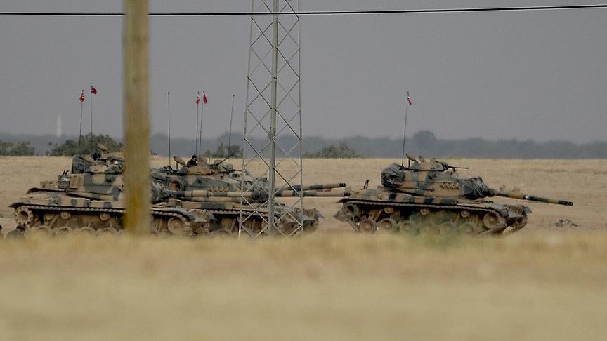 Turkish Army enters Syrian town of Cobanbey 