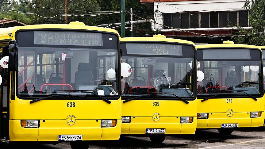 İstanbul otobüsleri Saraybosna trafiğinde