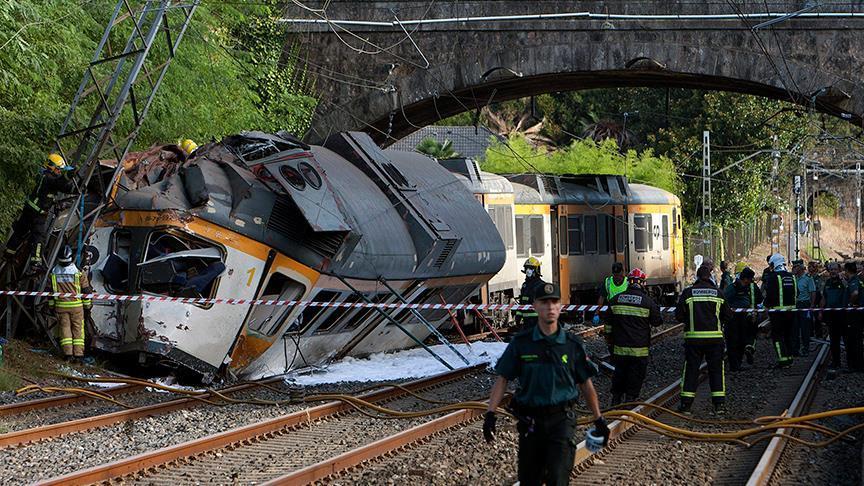 Espagne: Trois morts dans le déraillement d’un train