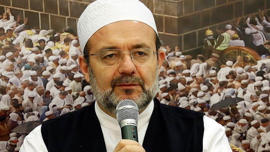 Turkish religious leader says Eid a time of happiness