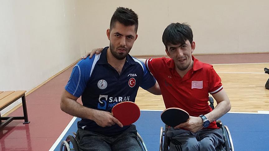 Turkish trio bags bronze in Paralympic table tennis