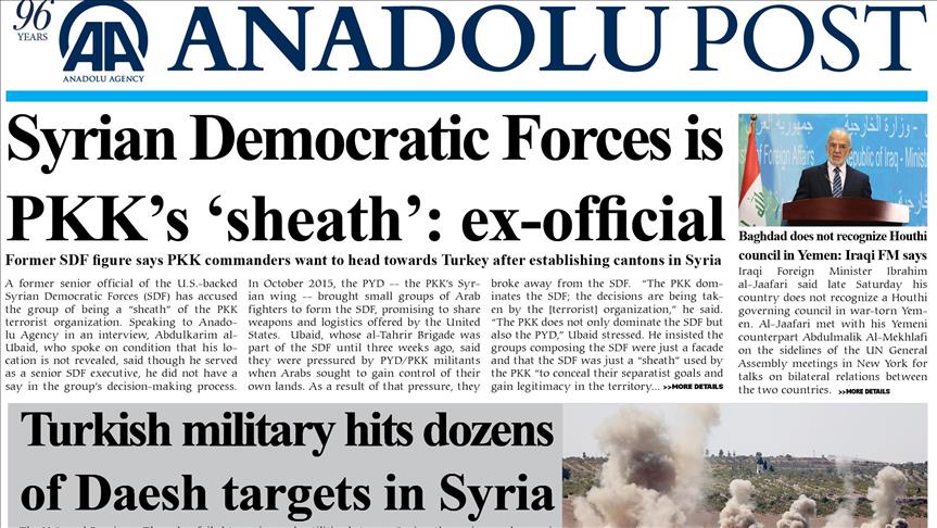 Get the latest news with Anadolu Post