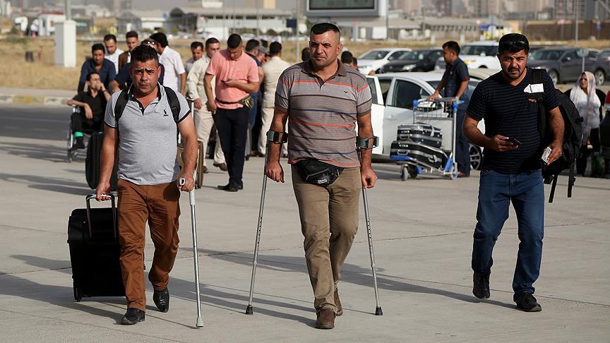 62 Iraqi peshmergas receive medical treatment in Turkey