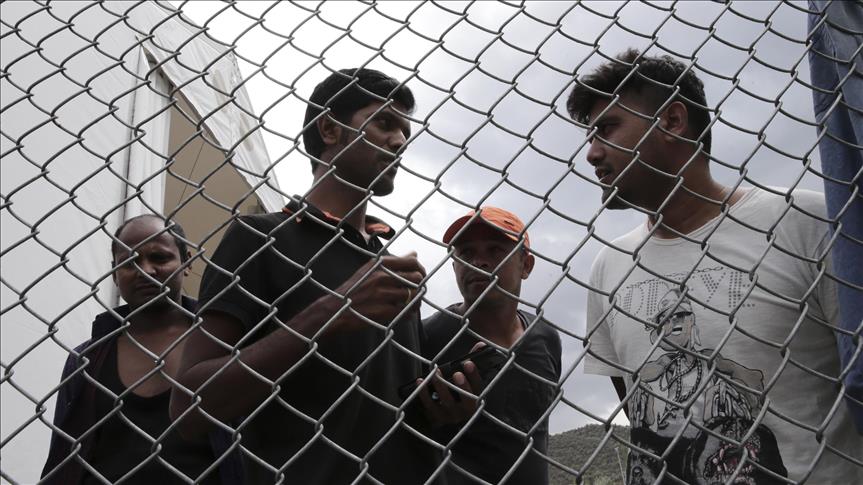 Young migrants in Greece feel camp like 'prison'