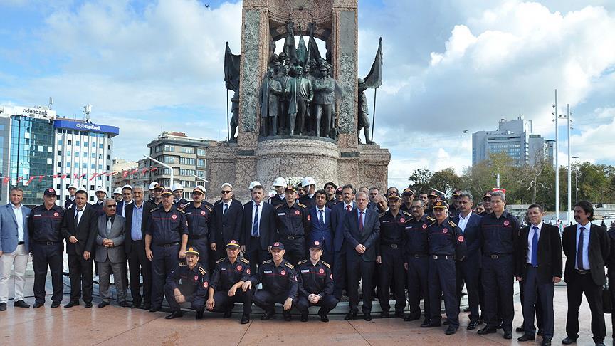 İstanbul İtfaiyesi'nin 302. kuruluş yıl dönümü kutlandı