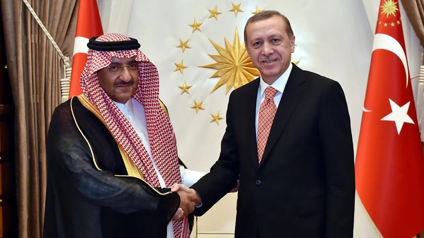 الرئيس التركي يستقبل ولي العهد السعودي الجمعة