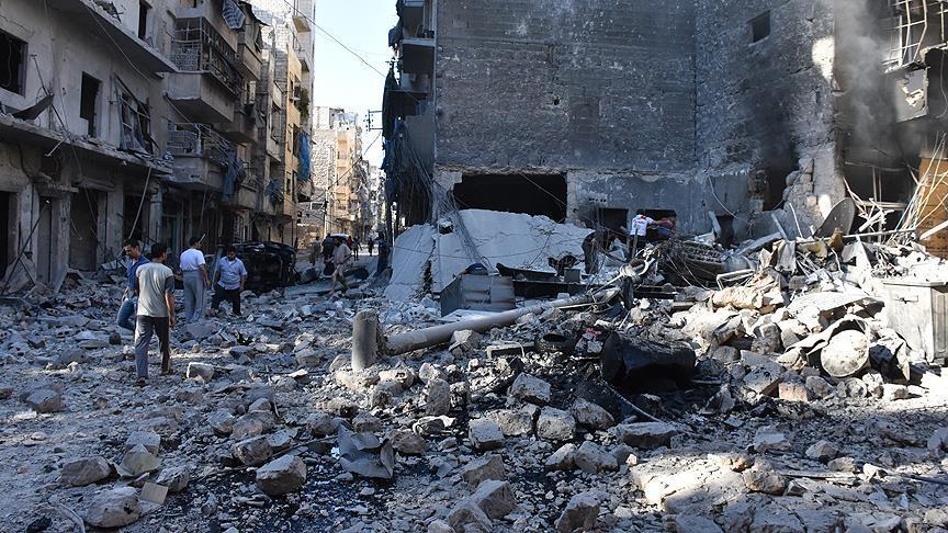 ВКС РФ сбрасывают на Алеппо бомбы большой разрушительной силы