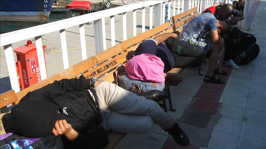 Ege Denizi'nde 148 yabancı uyruklu yakalandı
