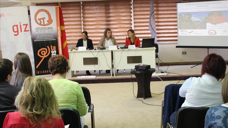 Социјална заштита на бегалците во Македонија
