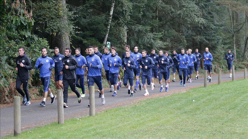 Pripreme u Belgiji: Reprezentativci BiH jutros odradili futing, svi zdravi, došao i Šunjić