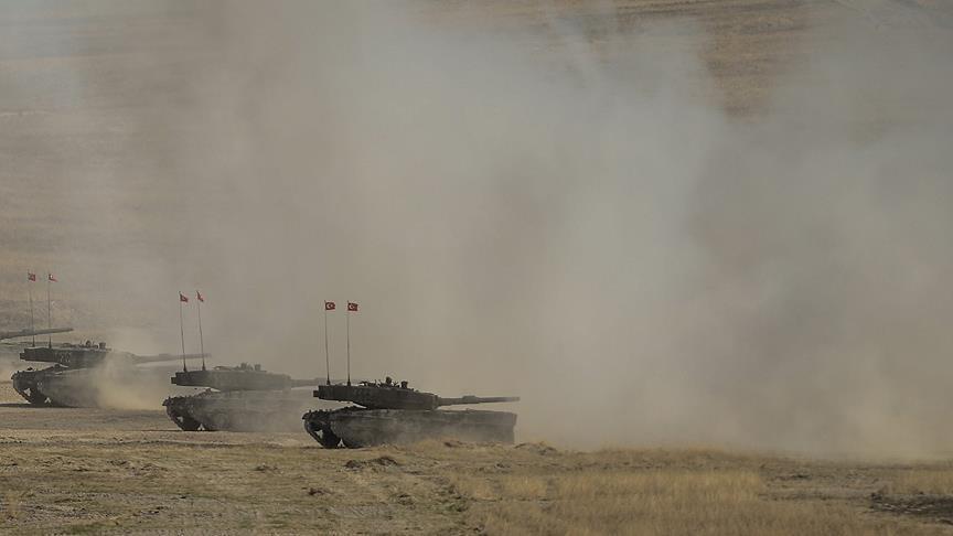 Turkish forces hit 78 Daesh targets in northern Syria