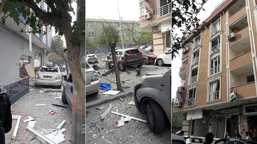 Blast near police station in Istanbul injures 10 people
