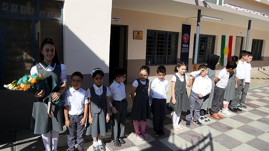 Турция отремонтировала более 10 школ в Эрбиле