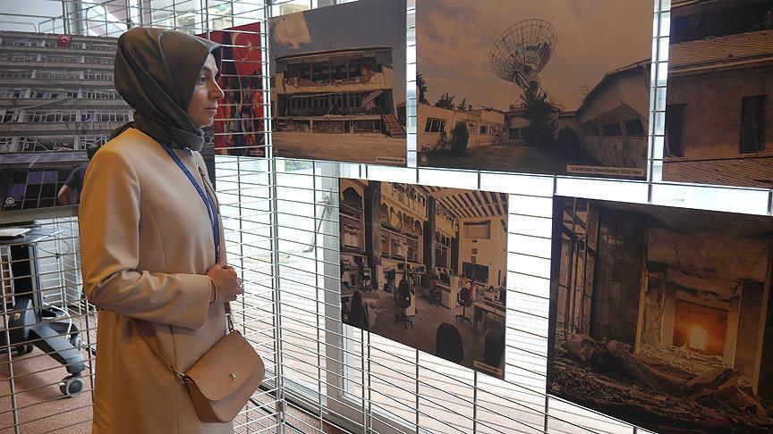 July 15 defeated coup photo exhibition opens in Europe