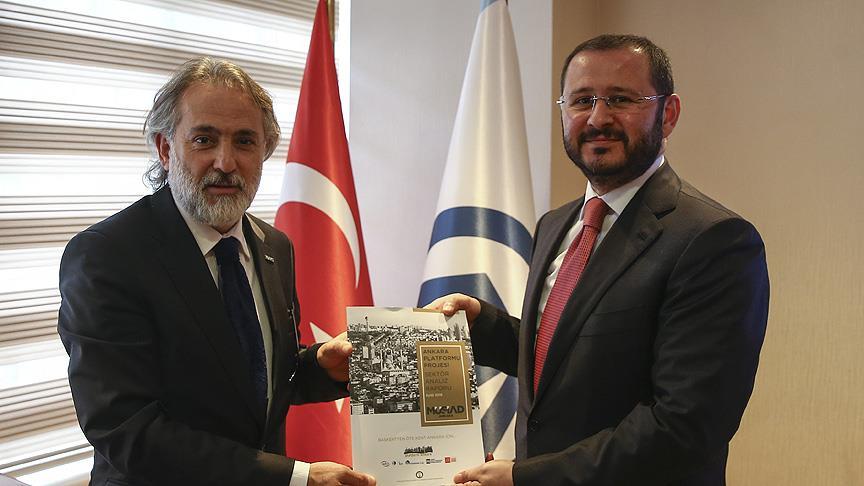 MÜSİAD Ankara Şubesinden AA'ya ziyaret