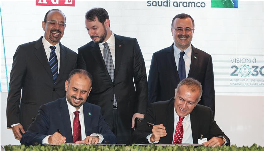 Saudi Aramco signs MoU with 18 Turkish companies