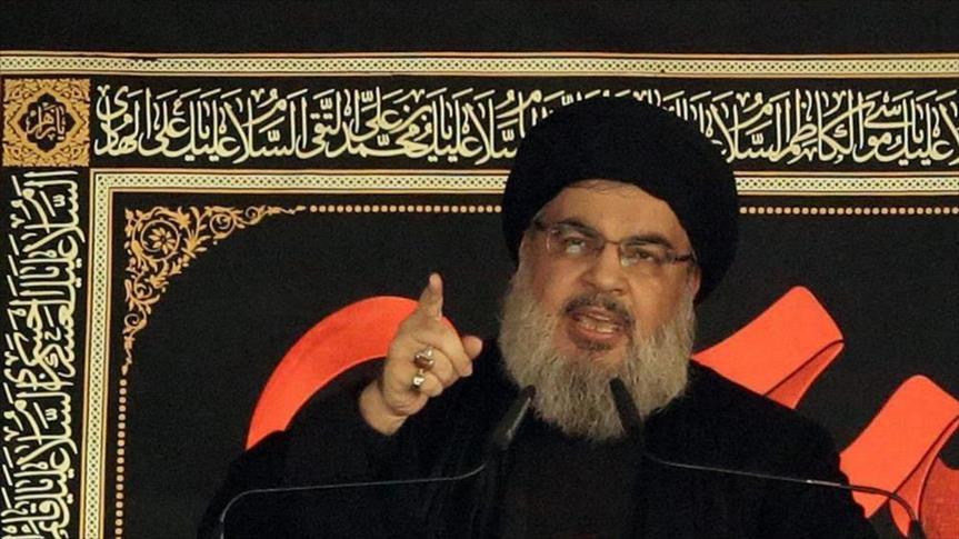 "نصر الله" يحذر من رغبة أمريكية في دفع "داعش الموصل" إلى سوريا‎‎‎