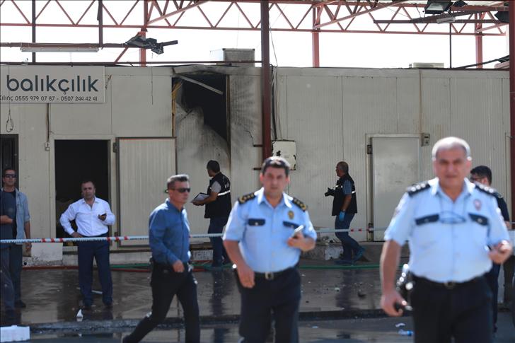 Explosion hits fishing port in southern Turkey