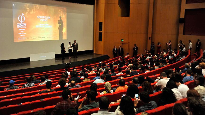 Antalya Film Festivali'nde 'Sonsuzluk'un gösterimi yapıldı