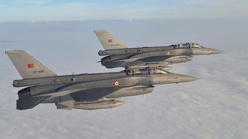 Turkish jets hit PKK positions in southeast