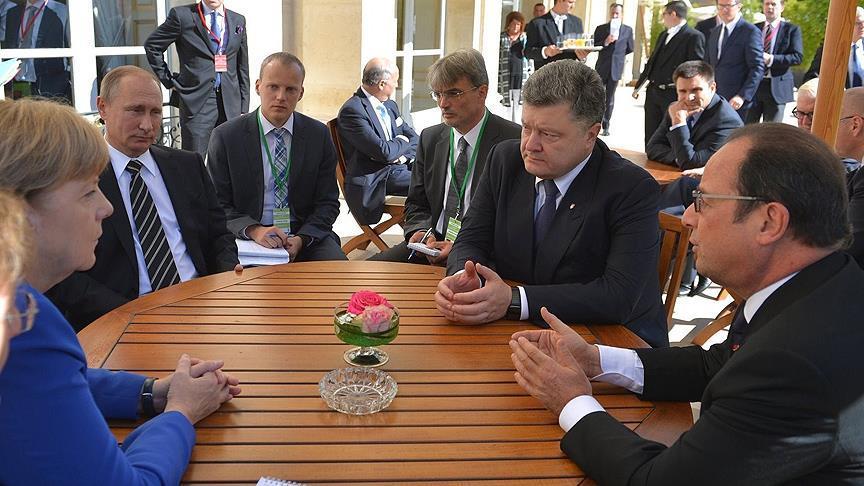 Germany, France, Russia meet over E.Ukraine conflict