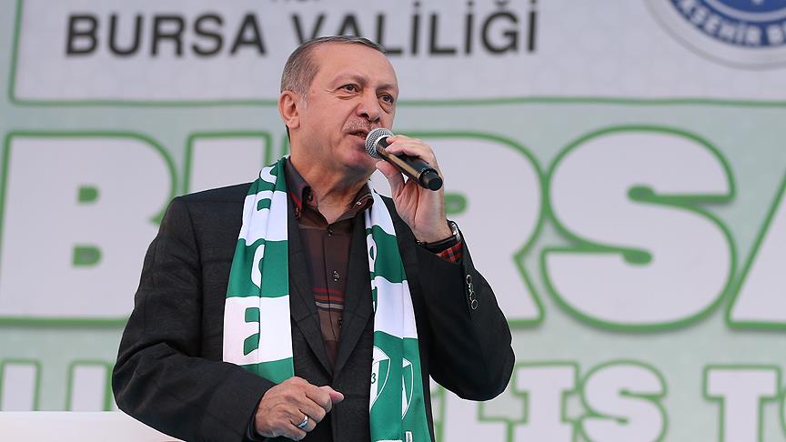 Cumhurbaşkanı Erdoğan: Bu devletin sınırlarını gönüllü kabul etmiş değiliz
