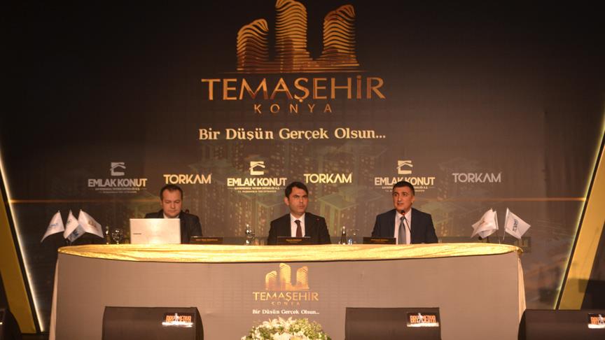 Emlak Konut'tan "Temaşehir Konya" Projesi