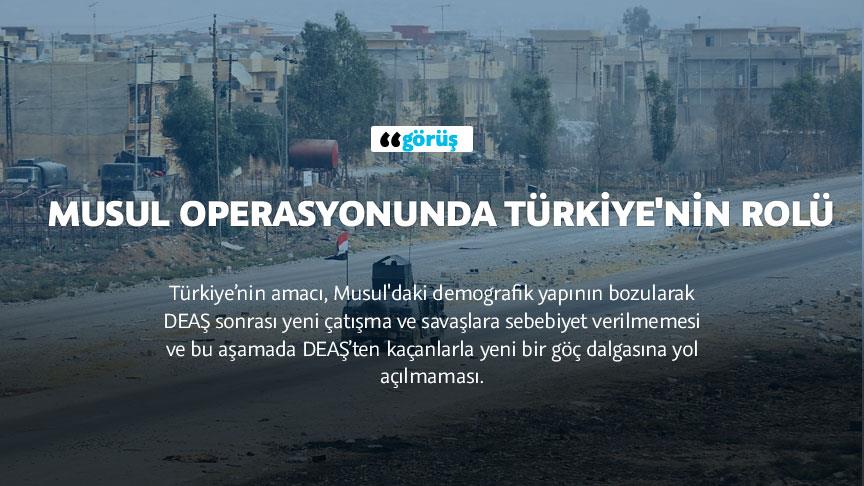 Musul operasyonunda Türkiye'nin rolü
