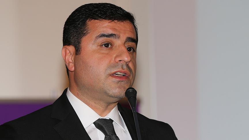 HDP Eş Genel Başkanı Demirtaş: Suç işlemiş olan herkesin adil yargı karşısına çıkması gerekir