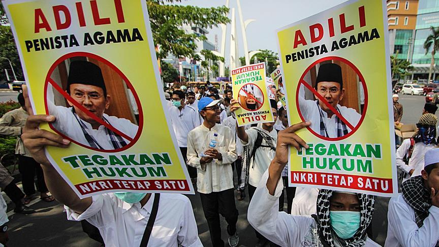 Mass rally over after Indonesia vice president steps in