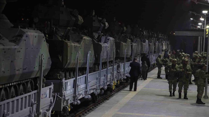 تركيا ترسل تعزيزات عسكرية إضافية للحدود العراقية 