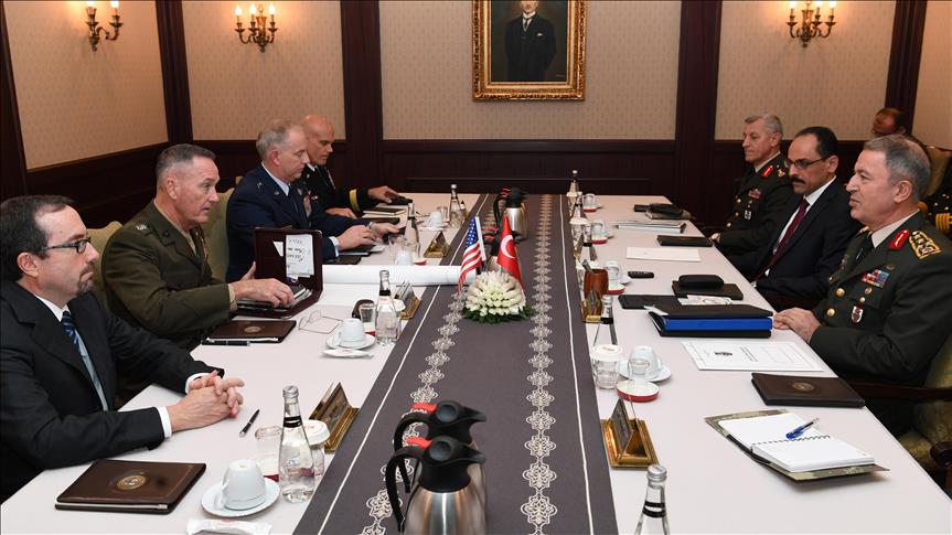 Top US, Turkish generals discuss Mosul, Raqqa situation
