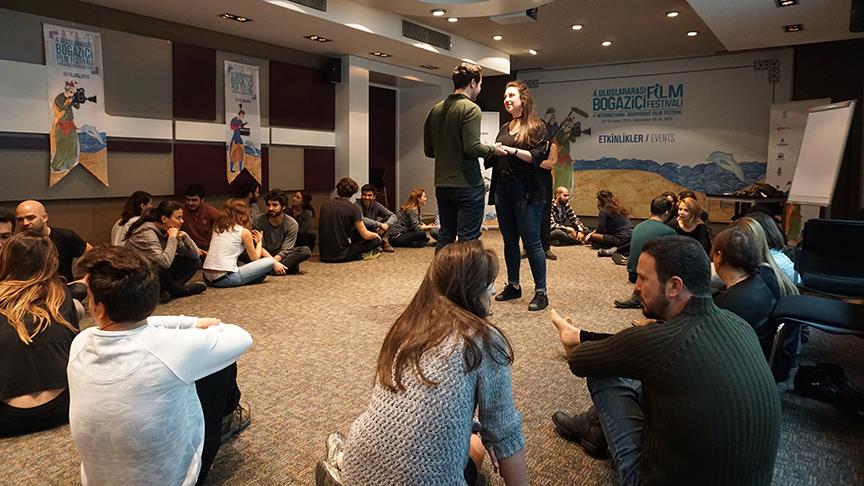 Film Festivalinde Sessiz Oyunculuk Atolyesi