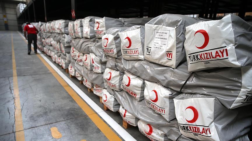 T&#252;rk Kızılayı afetlere hazırlıklı