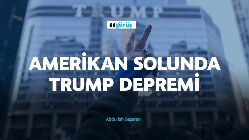 Amerikan solunda Trump depremi