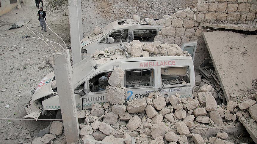 ВВС Асада разбомбили госпиталь в сирийском Эль-Атарибе 