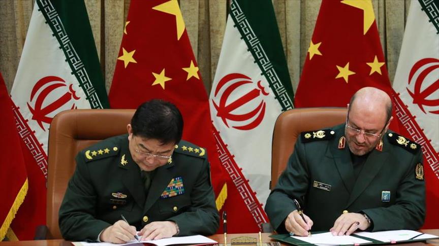 Iran, China agree to bolster military, defense ties
