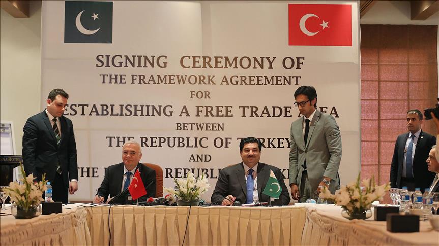 Turkey, Pakistan free trade deal to be ready in Dec.