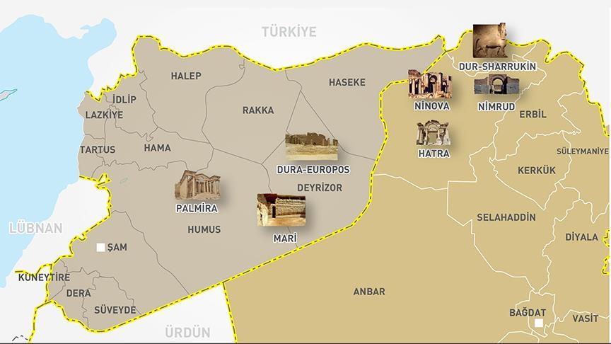 DEAŞ Nemrud antik kentine büyük zarar verdi