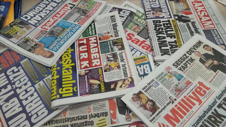 عناوین مهم روزنامه‌های چهارشنبه 16 نوامبر ترکیه