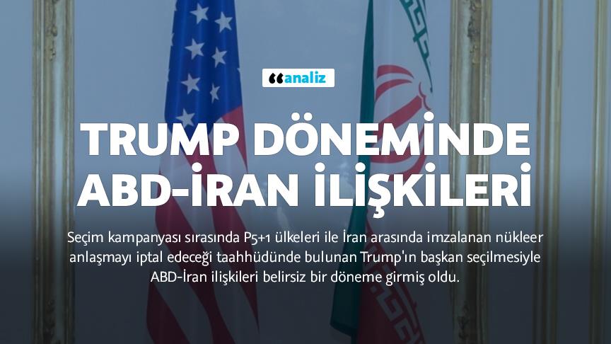 Trump döneminde ABD-İran ilişkileri