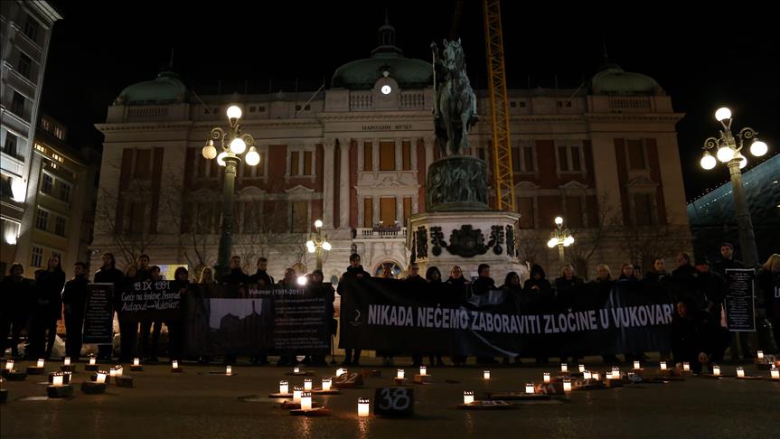 "Žene u crnom" u Beogradu: Pad Vukovara je simbol varvarskog rušenja gradova