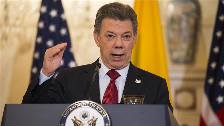 Colombia pres. in US to shares details of peace deal