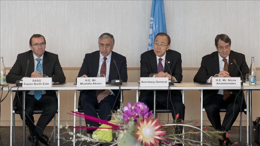 Bottleneck in Cyprus reunification talks in Switzerland