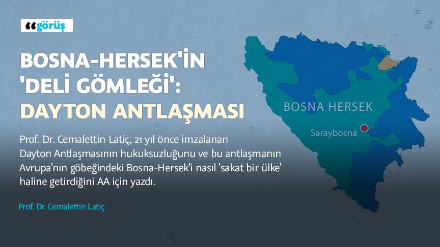 Bosna-Hersek'in 'deli gömleği': Dayton Antlaşması