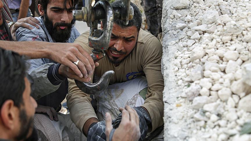 Civilians in Syria’s besieged Aleppo issue cry for help