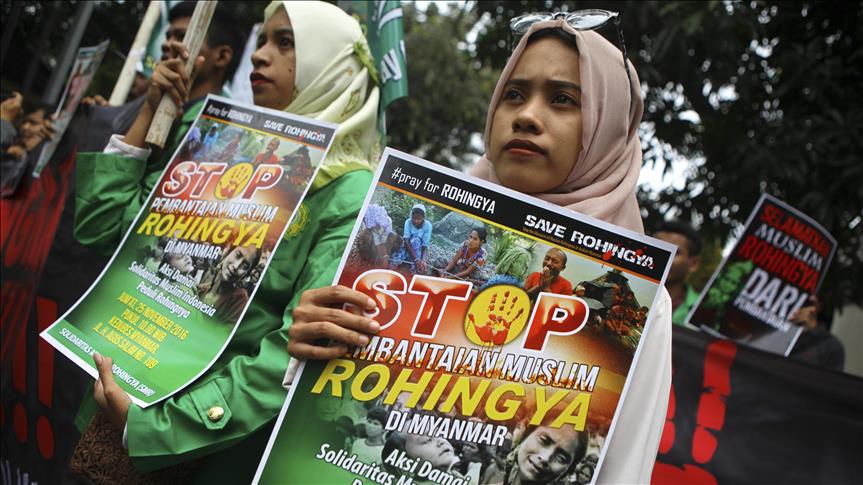 Indonesia: 1000s gather for pro-Rohingya rally