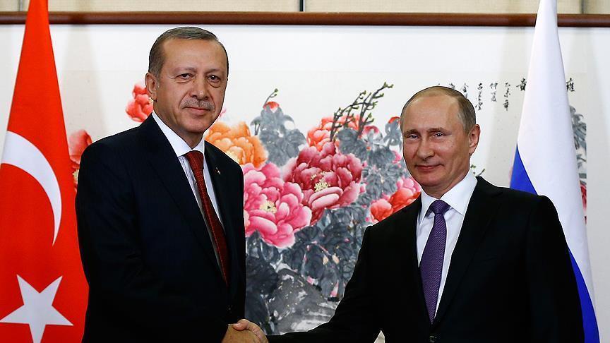 Erdogan, Putin discuss Syria situation over phone