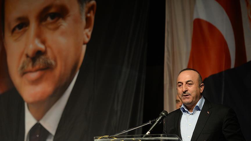 جاويش أوغلو: أكراد تركيا وسوريا من أكثر المعرّضين لعنف"بي كا كا" و"ب ي د"